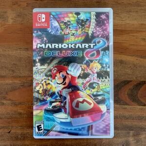 Mario Kart 8 Deluxe - Nintendo Switch (Original Case & Cartridge) 2017